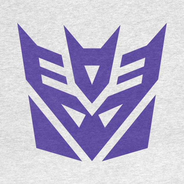 Transformers Decepticon Logo Cartoon by Ryan